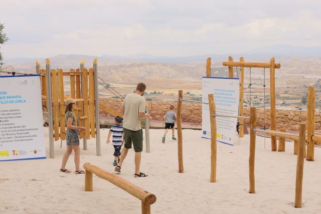 El Castillo de Lorca contará desde este verano con un nuevo parque infantil tras una inversión de más de 93.000 euros - 2, Foto 2