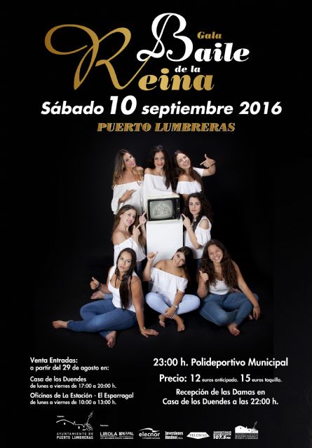 El 29 de agosto se ponen a la venta las entradas del Baile de la Reina 2016 - 1, Foto 1