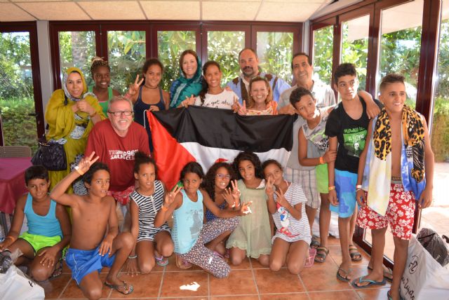 Águilas despide a los niños saharauis que han disfrutado del verano en la localidad - 1, Foto 1