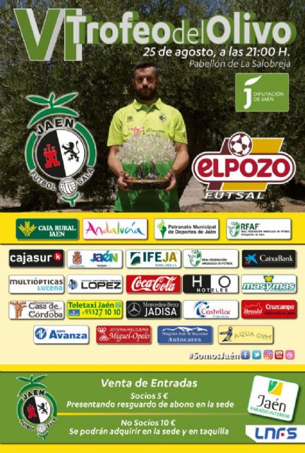 ElPozo Murcia FS viaja mañana a Jaén para disputar un nuevo duelo ante Jaén P. Interior con el regreso de Miguelín - 1, Foto 1