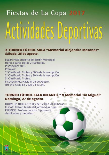 Del1 al 5 de septiembre, La Copa vivirá sus fiestas en honor a sus patronas Ntra. Sra. de la Consolación y Ntra. Sra. del Socorro - 3, Foto 3