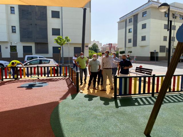 El nuevo Jardín de las Azaleas de Barriomar, un parque de 200 m2 totalmente renovado para los más pequeños, ya es una realidad - 1, Foto 1