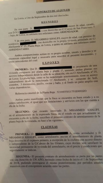 La familia agredida en el barrio junto al Portavoz de IU vive legalmente en España - 3, Foto 3