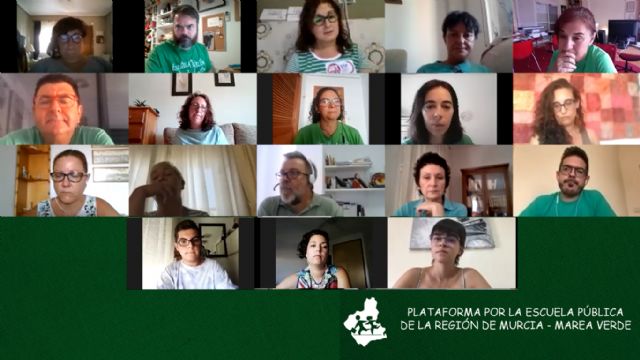 Plataforma por la Escuela Pública de la Región de Murcia - Marea Verde - 1, Foto 1