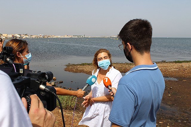 Carmina Fernández: Las ocurrencias de López Miras y su Gobierno para salvar el Mar Menor solo buscan no molestar a los que contaminan - 1, Foto 1