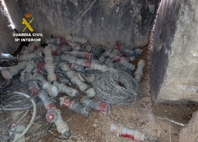 La Guardia Civil esclarece el robo de más de 20.000 euros en materiales de cobre de una cantera de Yecla - 1, Foto 1