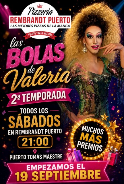 Las bolas de Valeria regresa a La Manga con su segunda temporada de bingo show drag - 2, Foto 2