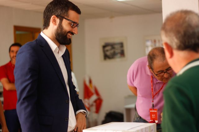 Lucas Ayala anima a los militantes a que ejerzan su derecho al voto pensando en el futuro del PSRM - 1, Foto 1