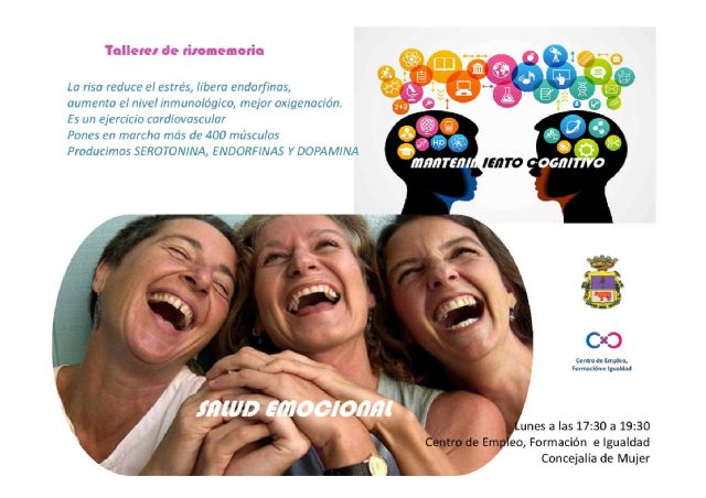 La Concejalía de Servicios Sociales oferta un nuevo taller de risomemoria y mantenimiento cognitivo - 1, Foto 1
