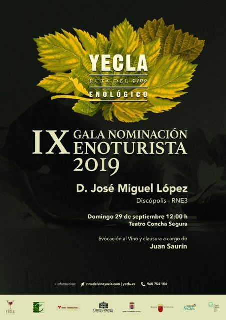 El periodista musical José Miguel López será nombrado Enoturista del Año 2019 - 1, Foto 1