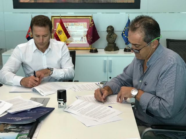 El Ayuntamiento firma convenio de colaboración con el Club de Tenis de Torre Pacheco - 1, Foto 1
