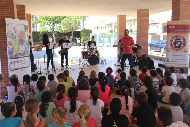 La Unión Musical y el festival Allegro acercan la música a los más pequeños en los centros escolares - 2, Foto 2