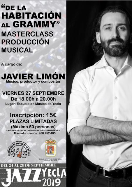 Master class de producción musical por Javier Limón - 1, Foto 1