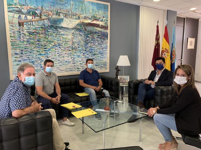 El alcalde recibe al nuevo presidente de AFEMAR, José Ramón Sáez - 1, Foto 1