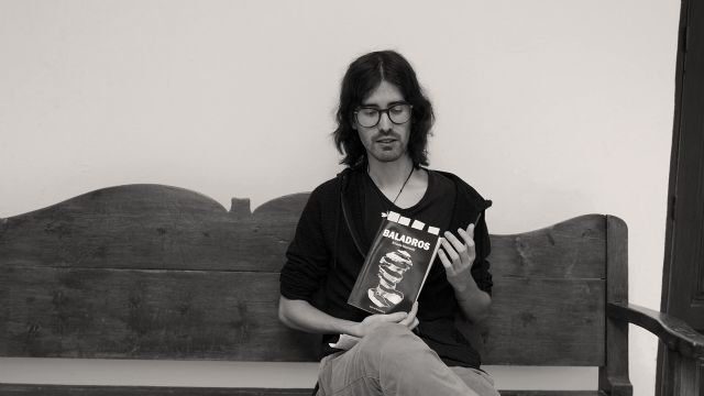 Ricardo Maurandy hablando de su libro en el Museo Comarcal Velezano Miguel Guirao, Foto 2