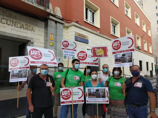 #URGEPLASTAS de UGT Servicios Públicos pide a la Consejería mejor gestión del recién inaugurado CIFP Politécnico de Murcia - 3, Foto 3