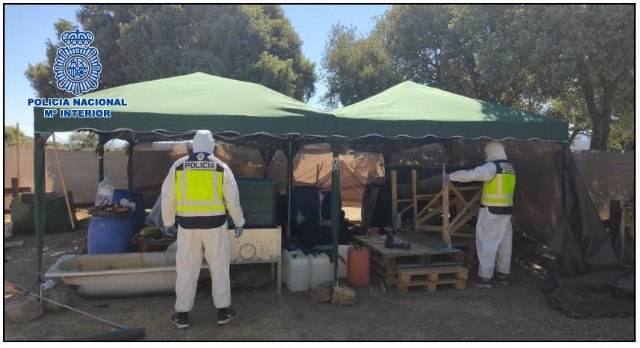 La Policía Nacional desmantela el primer laboratorio de cocaína instalado en España con la misma estructura que los de Sudamérica - 1, Foto 1