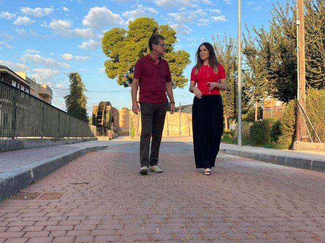 Finalizan las obras de mejora en el entorno de la Rueda de La Ñora - 1, Foto 1