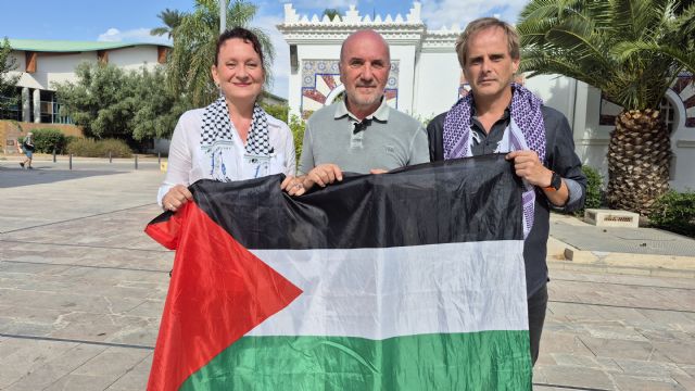 Podemos e IU exigen izar la bandera palestina en la Asamblea el 29 de noviembre, Día Internacional de Solidaridad con el Pueblo Palestino - 1, Foto 1