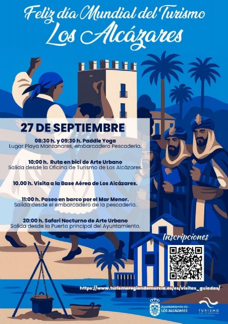 Los Alcázares celebra el Día Mundial del Turismo tras un verano de ocupación récord con una jornada de actividades gratuitas - 1, Foto 1
