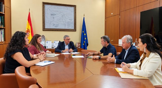La CHS mantiene una reuni�n de trabajo con la Comunidad de Regantes de Lorca