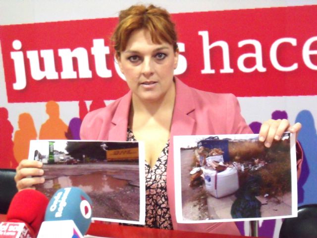 IU-Verdes Lorca pide una actuación integral en el polígono de Los Peñones - 1, Foto 1