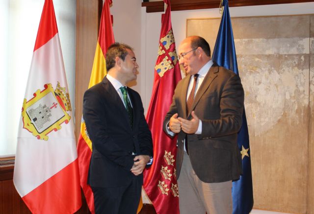 El presidente de la Comunidad se reúne con el alcalde de Lorquí - 1, Foto 1