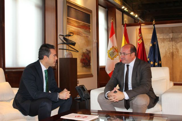 El presidente de la Comunidad se reúne con el alcalde de Lorquí - 3, Foto 3
