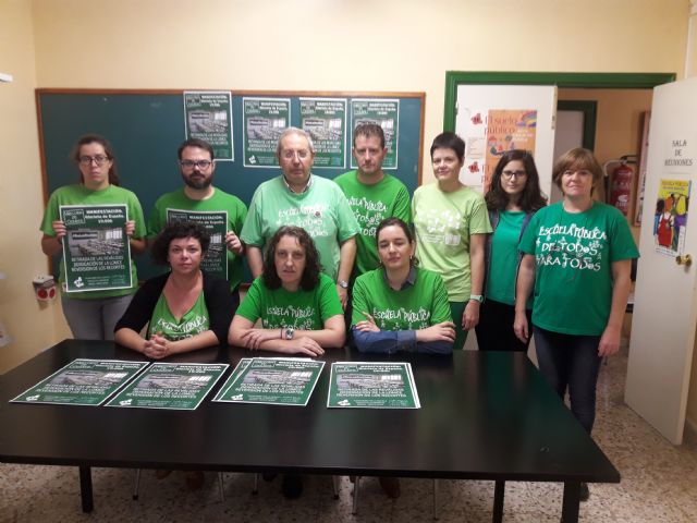 Plataforma por la Escuela Pública de la Región de Murcia  Marea Verde - 1, Foto 1