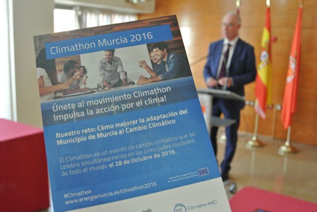 Navarro invita a los murcianos a participar en el Climathon, evento mundial de ideas innovadoras contra el Cambio Climático - 1, Foto 1