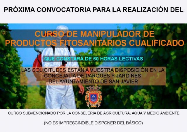 La concejalía de Parques y Jardines convoca un curso de riego localizado y otro de manipulador de fitosanitarios avanzado - 2, Foto 2
