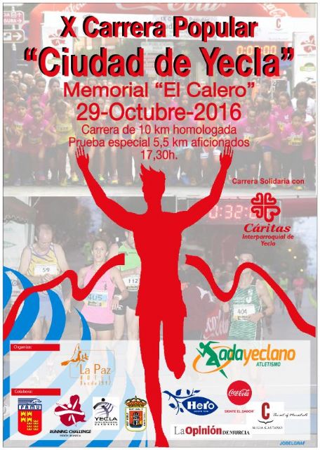 Este martes, presentación de la X Carrera Popular “Ciudad de Yecla” - 1, Foto 1