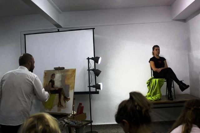 Comenzaron las Aulas Abiertas de Artes Plásticas en Alcantarilla - 1, Foto 1
