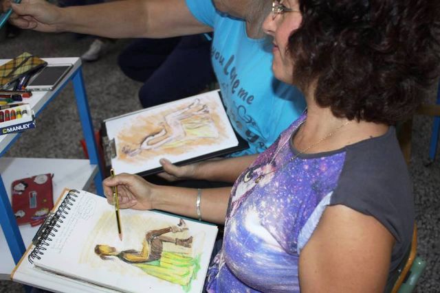 Comenzaron las Aulas Abiertas de Artes Plásticas en Alcantarilla - 3, Foto 3