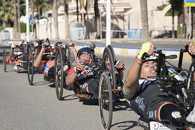 Los mejores del ciclismo adaptado compiten en Mazarrón - 1, Foto 1