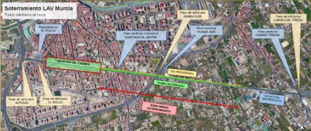 Ahora Murcia desvela que el puente de Ronda Sur por la llegada del AVE no tendrá paso peatonal - 2, Foto 2