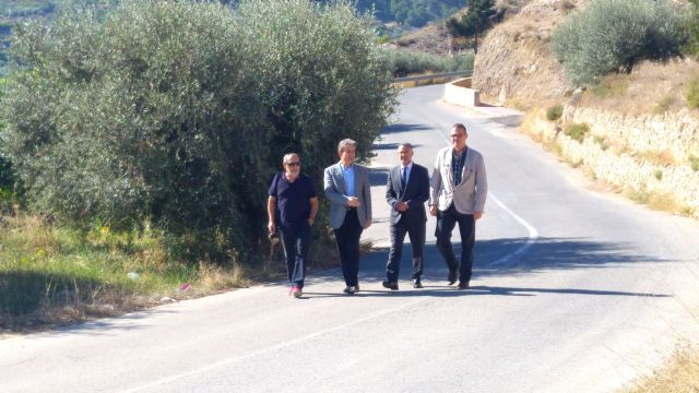 Fomento estudia mejorar la carretera que une Ricote con la RM-532, que discurre entre Mula y Cieza - 1, Foto 1
