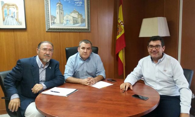 El nuevo presidente de ASECOM presenta al alcalde de Alguazas su proyecto de gestión - 1, Foto 1