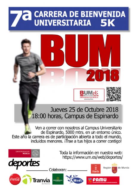 La Universidad de Murcia celebra con una carrera popular abierta a todo el mundo la Bienvenida Universitaria - 1, Foto 1