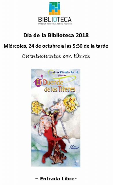 La Biblioteca Pública Municipal de Torre Pacheco celebra el Día de la Biblioteca - 3, Foto 3