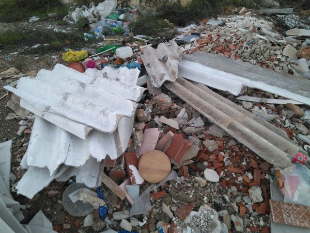 Ahora Murcia denuncia la existencia de una escombrera en plena huerta y que contiene amianto - 3, Foto 3