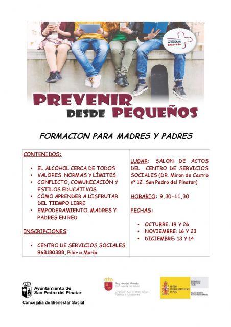 Servicios sociales imparte talleres de prevención del consumo de drogas dirigido a padres y madres - 2, Foto 2