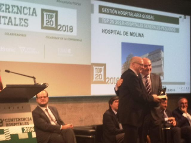 El Hospital de Molina, Premio TOP 20 en Gestión Hospitalaria Global - 4, Foto 4