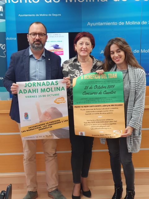 El Ayuntamiento de Molina de Segura y la asociación ADAHÍ firman un convenio para la ayuda a personas afectadas por TDAH en 2019 - 2, Foto 2