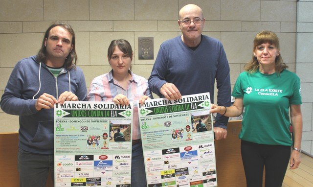 Totana celebra la I Marcha Solidaria “Unidos por la ELA” el próximo 3 de noviembre - 1, Foto 1
