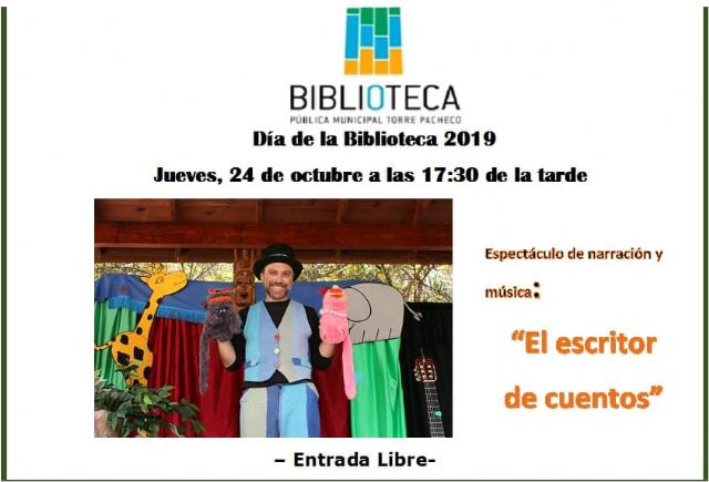La Biblioteca Pública Municipal de Torre Pacheco celebra el Día de la Biblioteca 2019 - 4, Foto 4