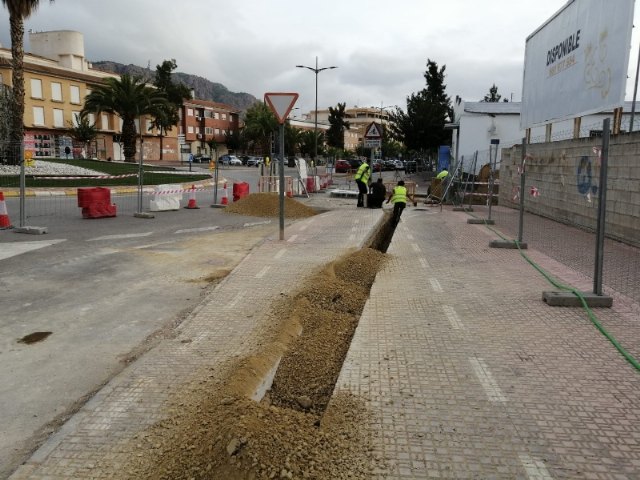 AVISO: desvo del trfico en la avenida Gins Campos por las obras en el barrio de las Filipinas, Foto 1