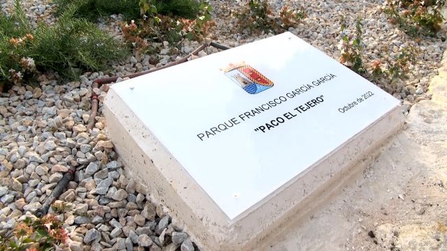 Acto de denominación del Parque Francisco García García “Paco el Tejero” - 1, Foto 1