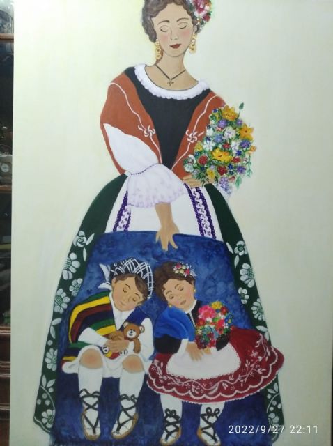 Estampas costumbristas del pasado siglo de pintora María Dolores Sanz - 1, Foto 1