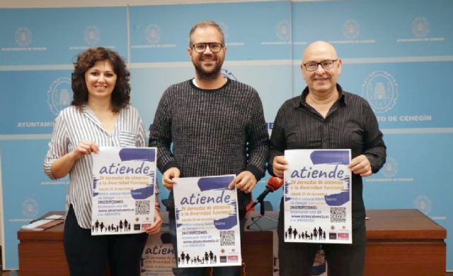 Presentadas las  IV Jornadas de Atención a la Diversidad Funcional ATIENDE - 1, Foto 1
